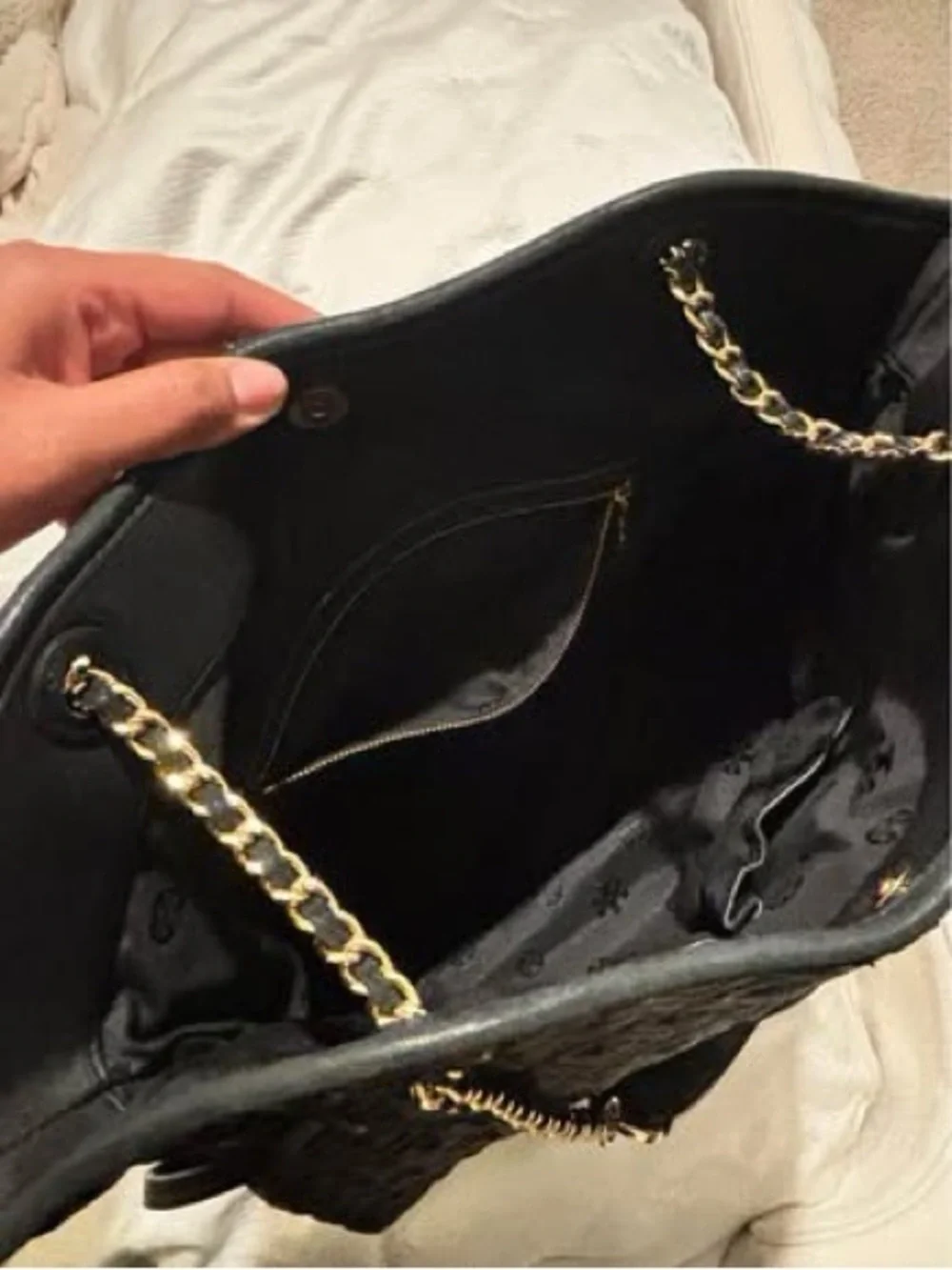 Tory Burch Marion Quilted Leather Slouchy Tote